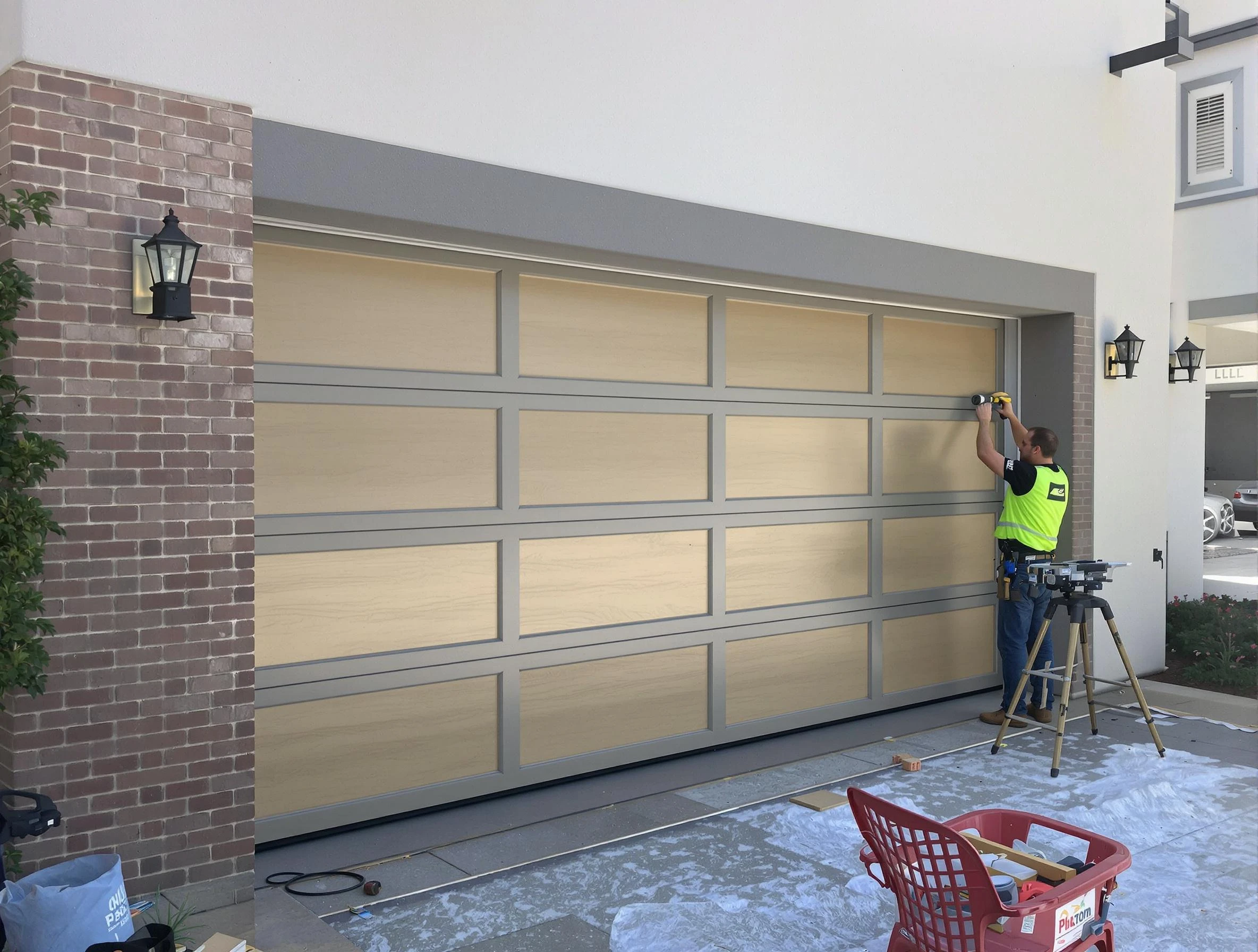 Garage door replacement service by Washington Garage Door Repair in Washington