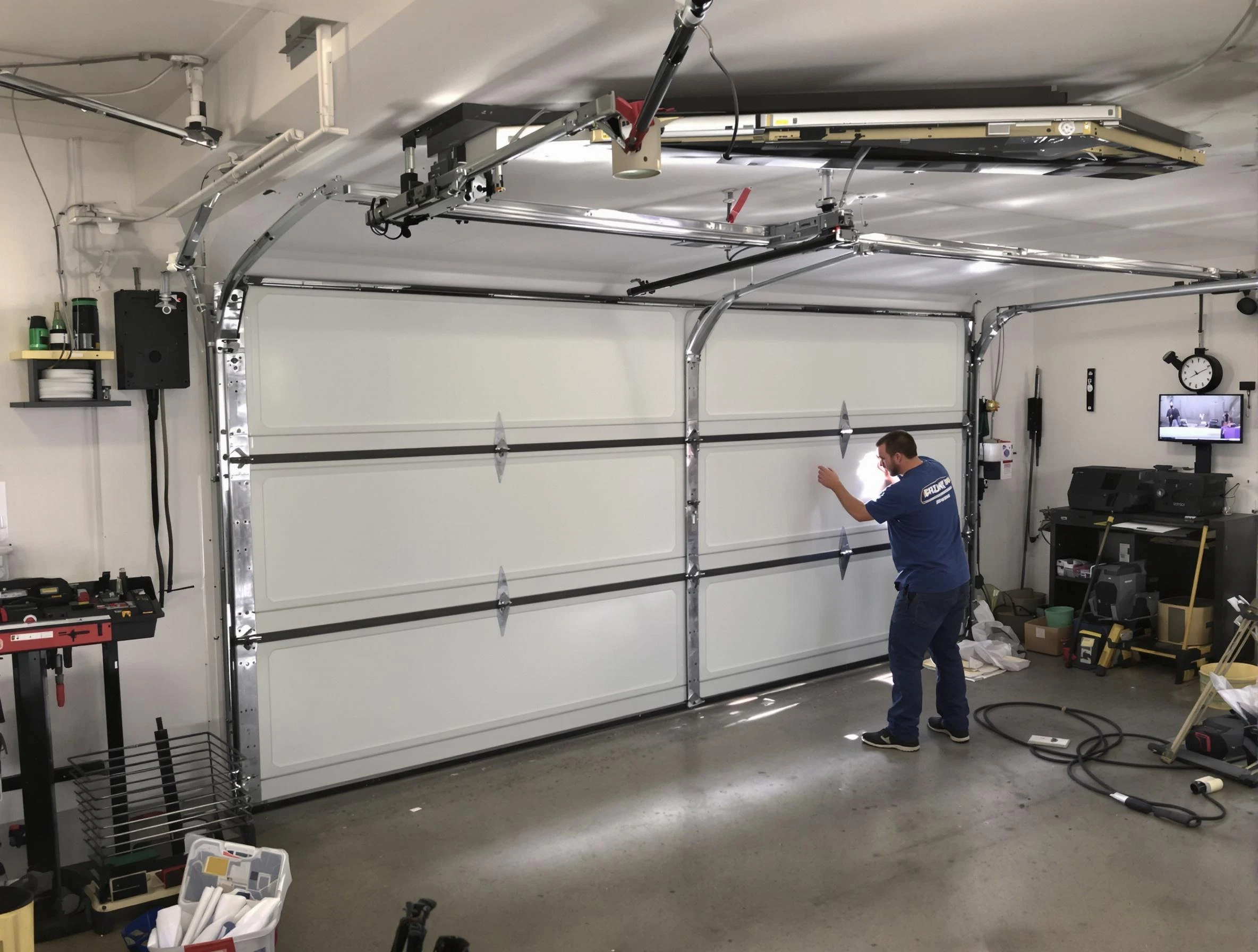 Professional garage door repair service by Washington Garage Door Repair in Washington